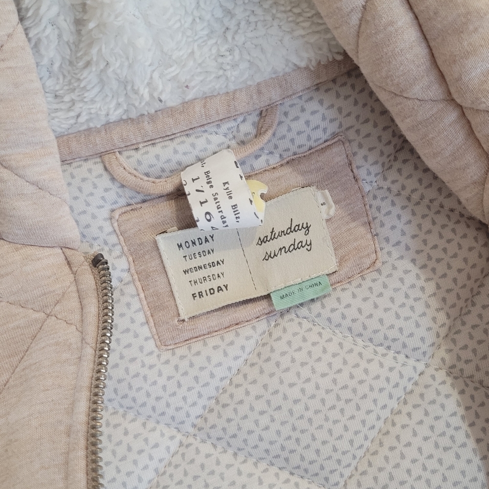 Anthropologie Saturday Sunday Quilted jacket